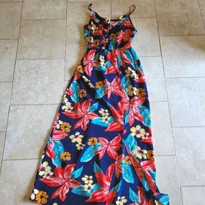 Monteau Tropical Maxi Dress